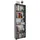 VCM Bulas Bücherregal 56 x 20 x 169 cm Grau