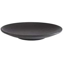 APS Teller/Speiseteller/Deko-Teller/Melamin-Teller -NERO-Ø 21 cm, H: 3 cm