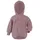 Engel Naturtextilien Engel Kinder Kapuzenjacke mit Kapuze und Knöpfen aus Schurwolle Fleece Rosenholz melange 86/92