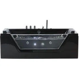 Beliani Samana Whirlpoolbadewanne 76 x 162 cm (W) 76 x (H) 55 x (L) 162 cm