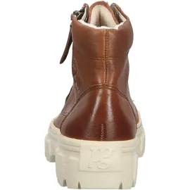 Paul Green "Paul Green Sneaker Glattleder", Damen, Hightop-Sneaker, Frauen High-Top Sneaker,Strassenschuhe,Sportschuhe,Freizeitschuhe,Turnschuhe,Mittelbraun (Cognac),37 EU / 4 UK - 37 EU