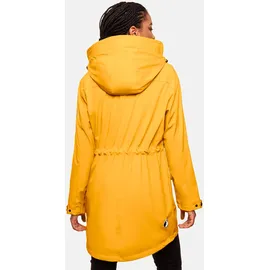 Navahoo Outdoorjacke "Deike", Damen, Gr. XS (34), braun (bernsteinfarben), Oberstoff: 50% Polyurethan, 50% Polyester. Futter: 100% Polyester.