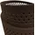 zaunzu® Sichtschutzstreifen 50 m x 19 cm Braun Metall