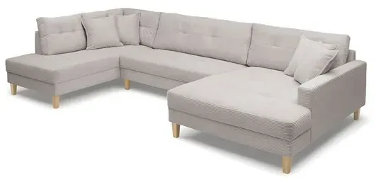 BOOOM Wohnlandschaft Donna Cord Dove