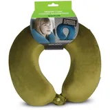 Worldpack Nackenkissen Memory Foam khaki-schilf