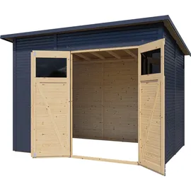 BERTILO Pent Modern 4 3,35 x 2,31 m Anthrazit