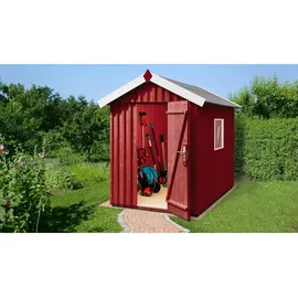 Weka Schwedenhaus 2,46 x 1,62 m rot