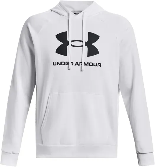 Under Armour Rival Fleece Logo Hoody Weiß F100