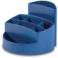 HAN RONDO KARMA öko-blau 100% Recyclingmaterial 9 Fächer 14,0