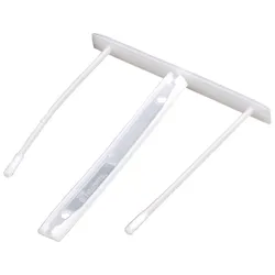 Fellowes Bankers Box - Clip-Befestigungsmechanismus - weiß (Packung mit 100)