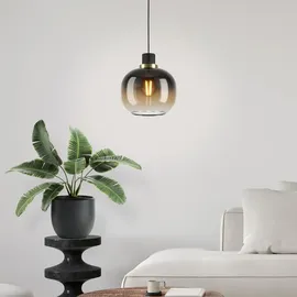 EGLO Oilella 1-flg. 19 cm kugelförmig schwarz-braun