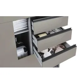 Möbel Kraft Schwebetürenschrank Saigon 270 x 210 x 64 cm Beige