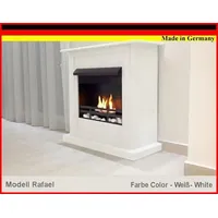 Ethanol und Gelkamin Kamin Fireplace Cheminee Caminetti  Rafael Premium Weiss