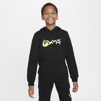 Nike AIR Pullover-Fleece-Hoodie für Kinder schwarz