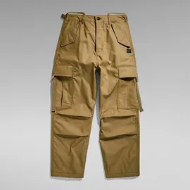 G-Star Cropped Drawcord Cargohose - Dk Fawn - 27