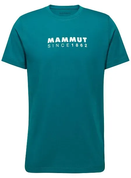 MAMMUT CORE T-SHIRT  LOGO - Hr., deep teal 40320 (L)