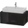 Duravit L-Cube 92x54,7cm, sw hgl, f Kons, 2 Schubkästen