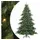 vidaXL Künstlicher klappbarer Weihnachtsbaum Grün 240 cm