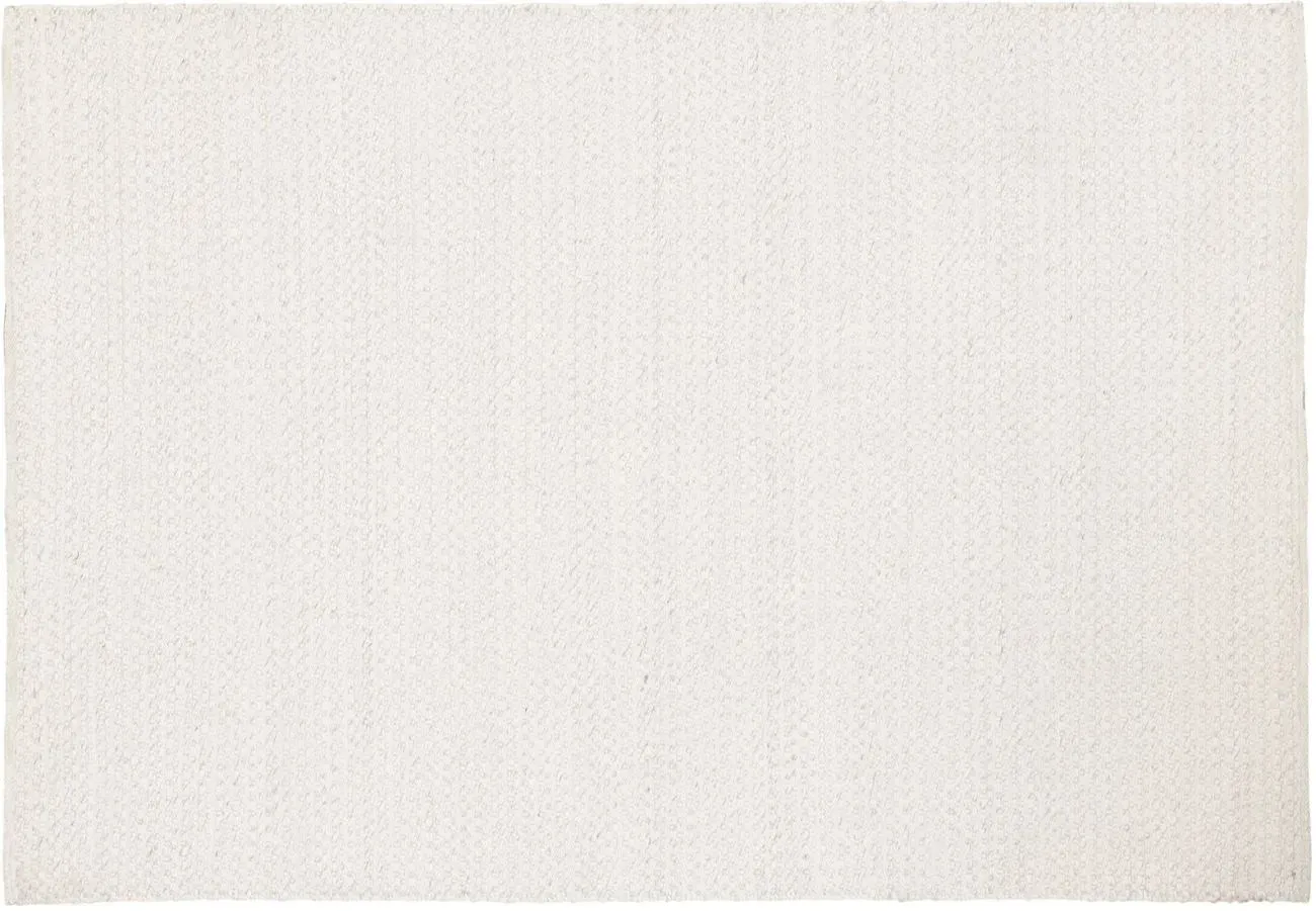 Teppich Nirvana Stoff-Wollmix, modern rechteckig, ivory beige, 170x240 cm, indoor