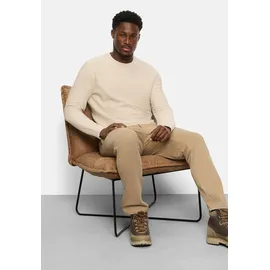 Olymp Rundhalspullover Beige XL