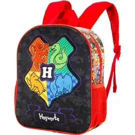 HARRY POTTER Dark Shield-Kleiner 3D Rucksack Schwarz