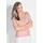 GOLDNER Kurzgröße Kaschmir-Halbarmpullover mit Rundhals Rosa 24