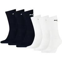 Puma Socken, Unisex 6er Pack Bequem sitzend 35-38