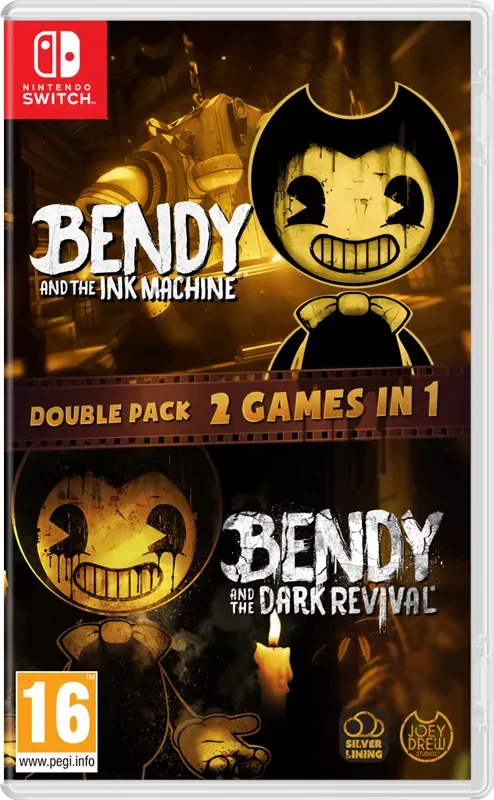 Bendy and the Ink Machine + Bendy and the Dark Revival - Nintendo Switch - Puzzle - PEGI 16