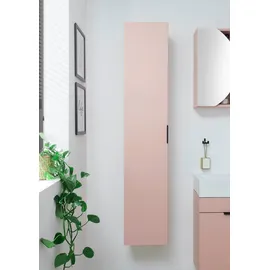BASIC by Balculina Nancy Hochschrank 30 x 150 cm Rosa Metall