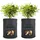 casativo-garden Pflanzen-Wachstumssäcke 2er Set 38 l Pflanztasche