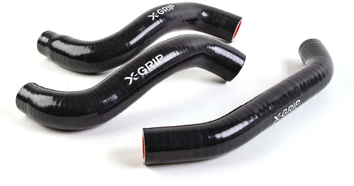 X-GRIP Silikon-Kühlerschlauch - Schwarz