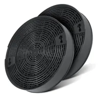 Vioks 2x Aktivkohlefilter Dunstabzugshaube 190mmØ Ersatz für Electrolux 9029793586