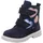 superfit Klettstiefel Blau/Rosa 33