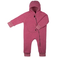 PURE PURE BY BAUER - Fleece-Overall Walk mit Wolle in dusty pink, Gr.74/80,
