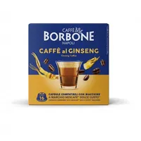 Caffe BORBONE DGCAFFEGINS4X16 Kaffee Ginseng Dolce Gusto 16 Stück Neu