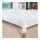 Laro Tischdecke Molton 90 x 140 cm Weiß