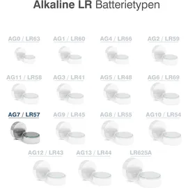 Hückmann AG7 Knopfzelle 45 mAh 10 St.