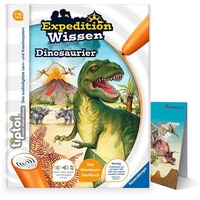 tiptoi Ravensburger Buch | Expedition Wissen: Dinosaurier + Dino Poster mit Tyrannosaurus Rex