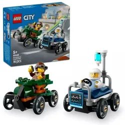 LEGO® City Rennpaket Flugzeug vs. Krankenhausbett 60459