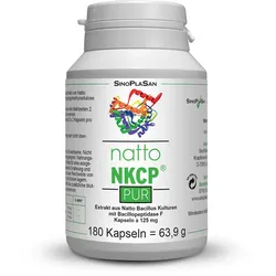 Natto NKCP PUR 125 mg Kapseln 180 St