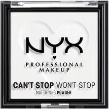 NYX Professional Makeup Can't Stop Won't Stop Mattifying Powder mattierendes Puder Farbton 11 Bright Translucent
