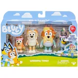 Bluey Figurenset 4er Pack Hochzeit