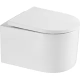 Sat Tornado Wand-WC mit WC-Sitz Weiß