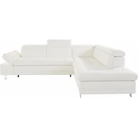 sit&more Ecksofa »Limit L-Form«, wahlweise mit Bettfunktion und Bettkasten