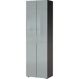 Germania Genova Garderobenschrank 59x197x40 grau