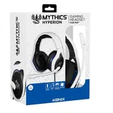 Konix Hyperion für PS5 und PS4 Gaming Headset, Schwarz/Weiß