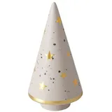 Boltze Weihnachtsbaumfigur 16 cm grau
