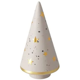 Boltze Weihnachtsbaumfigur 16 cm grau