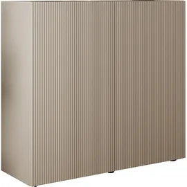 Home Affaire Highboard 120 x 111 x 42 cm Beige