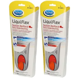 Scholl LiquiFlexTM Einlegesohlen Verstärkte Unterstützung Herren T2 (41-46.5)